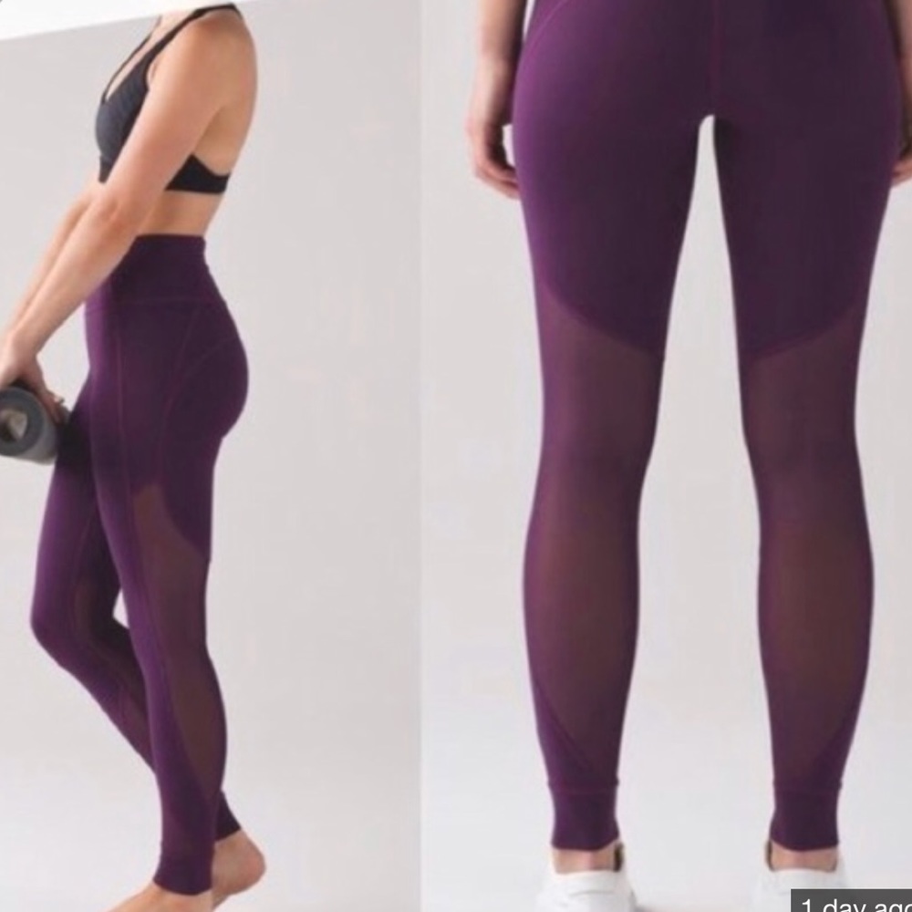 Lululemon Hot like Agni Pants in Purple